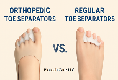 Orthopedic Toe Separators vs. Regular Toe Separators: Which One Should You Choose?