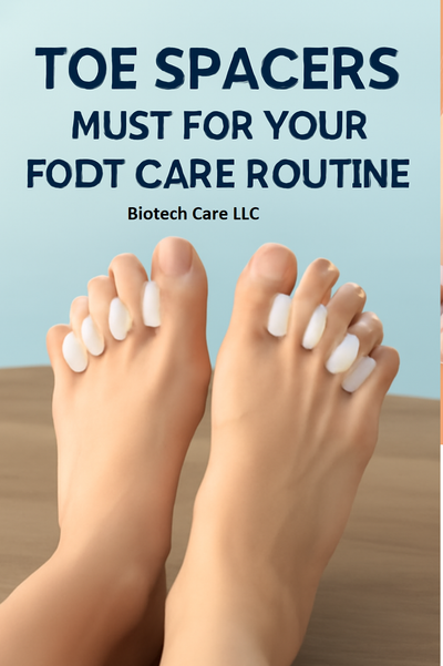 Toe spacers for foot care routine with gel separators for bunion relief and toe alignment
