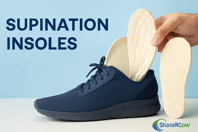 "Best supination insoles designed for foot support and comfort, showing high-quality cushioning for under-pronation relief."
