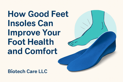How Good Feet Insoles Can Improve Your Foot Health and Comfort biotech care llc