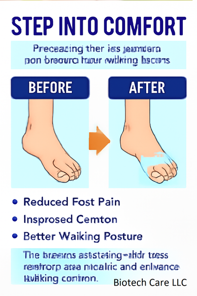 Step Into Comfort: Visualizing How Toe Separators Enhance Your Walking Routine