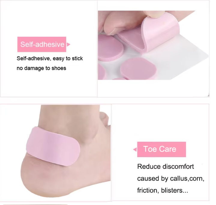 BiotechCare Corn Cushions – Multi-Size Adhesive Pads for Corn & Callus Relief.